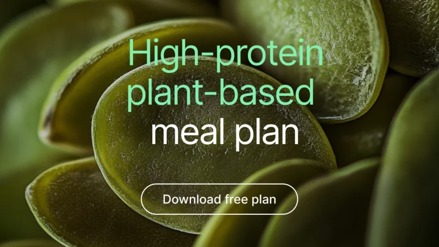 plant-based high-protein meals