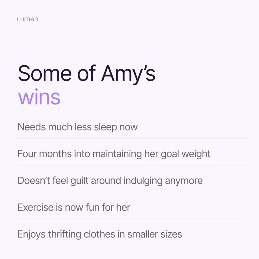 Some of Amy's wins